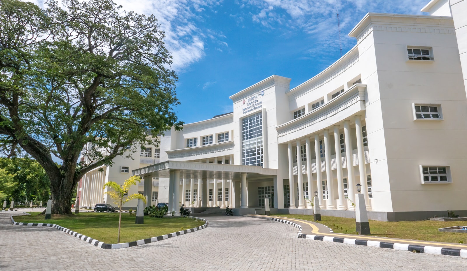 A college campus building, representative of the Junior College Program.